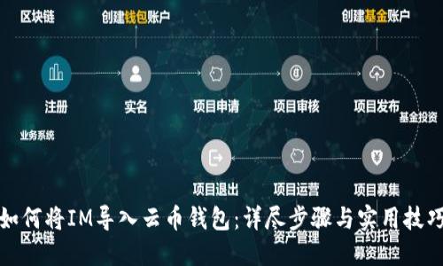如何将IM导入云币钱包：详尽步骤与实用技巧